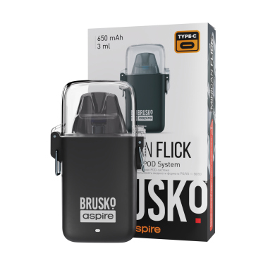 Pod  BRUSKO MINICAN FLICK - ׸ (Black)