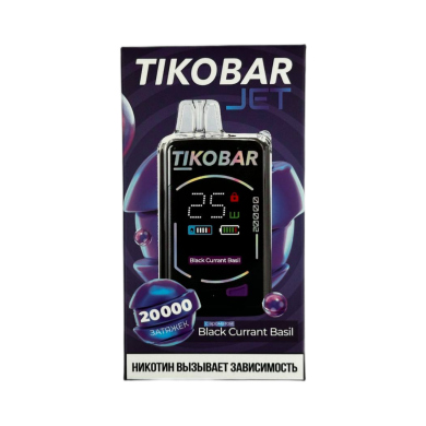  TIKOBAR JET (20.000) - Black currant bazil (  )