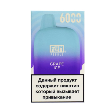   Flum Pebble (6000) - Grape Ice