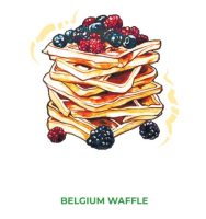 B3 Belgium Waffle 50 