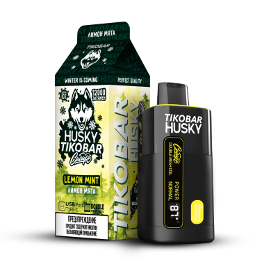  HUSKY x TIKOBAR 12000 (STRONG) 40 - LEMON MINT