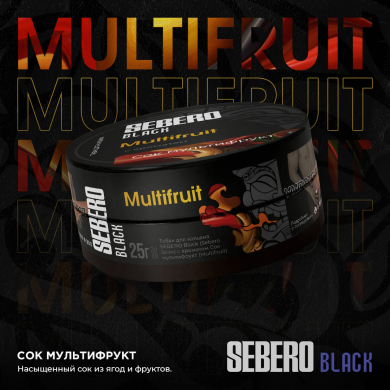 Sebero Black (Multifruit)  25 