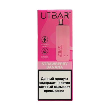   UTBAR (6000) - Strawberry Banana (++)